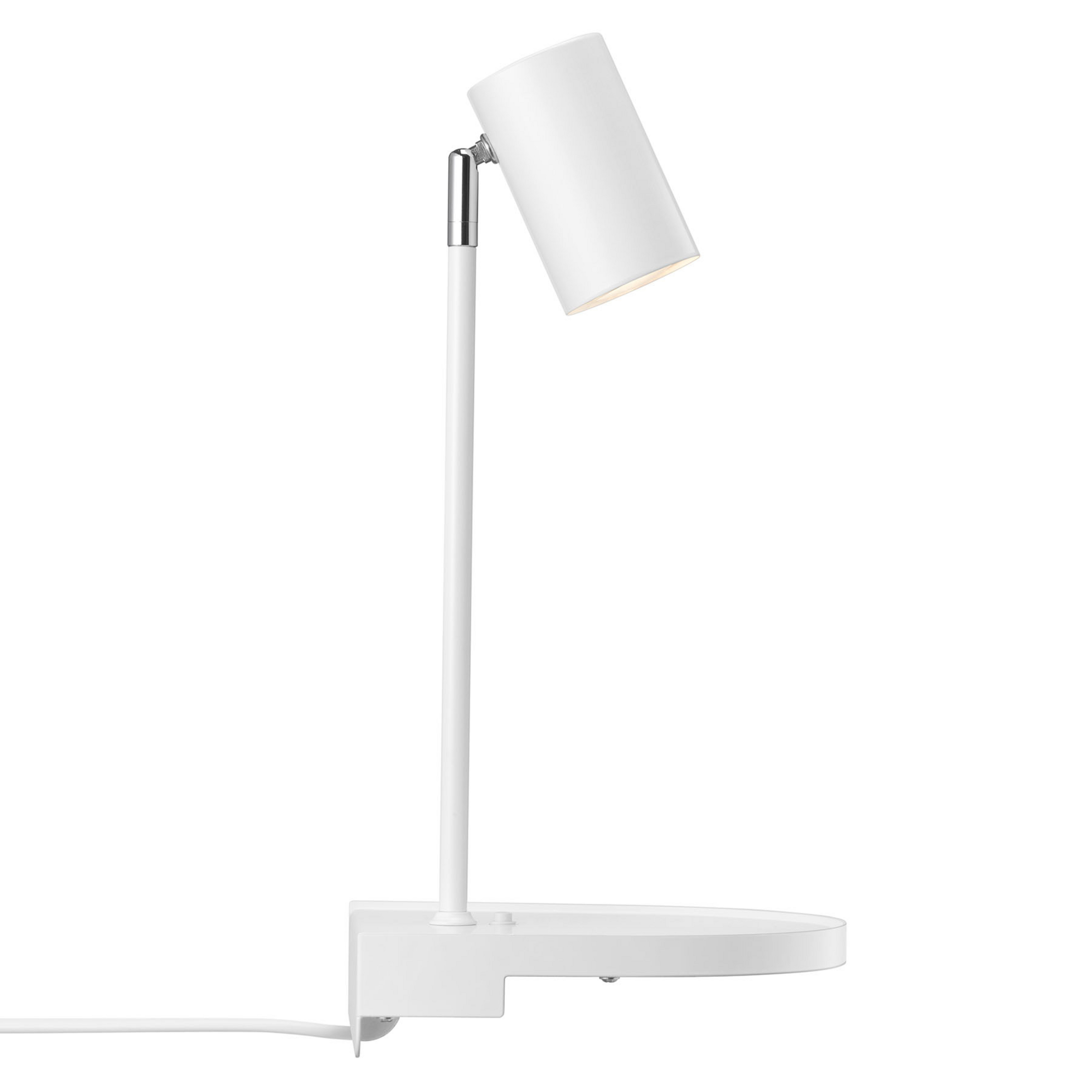 Cody Wandlamp w/USB-A Port for Charging White - Nordlux