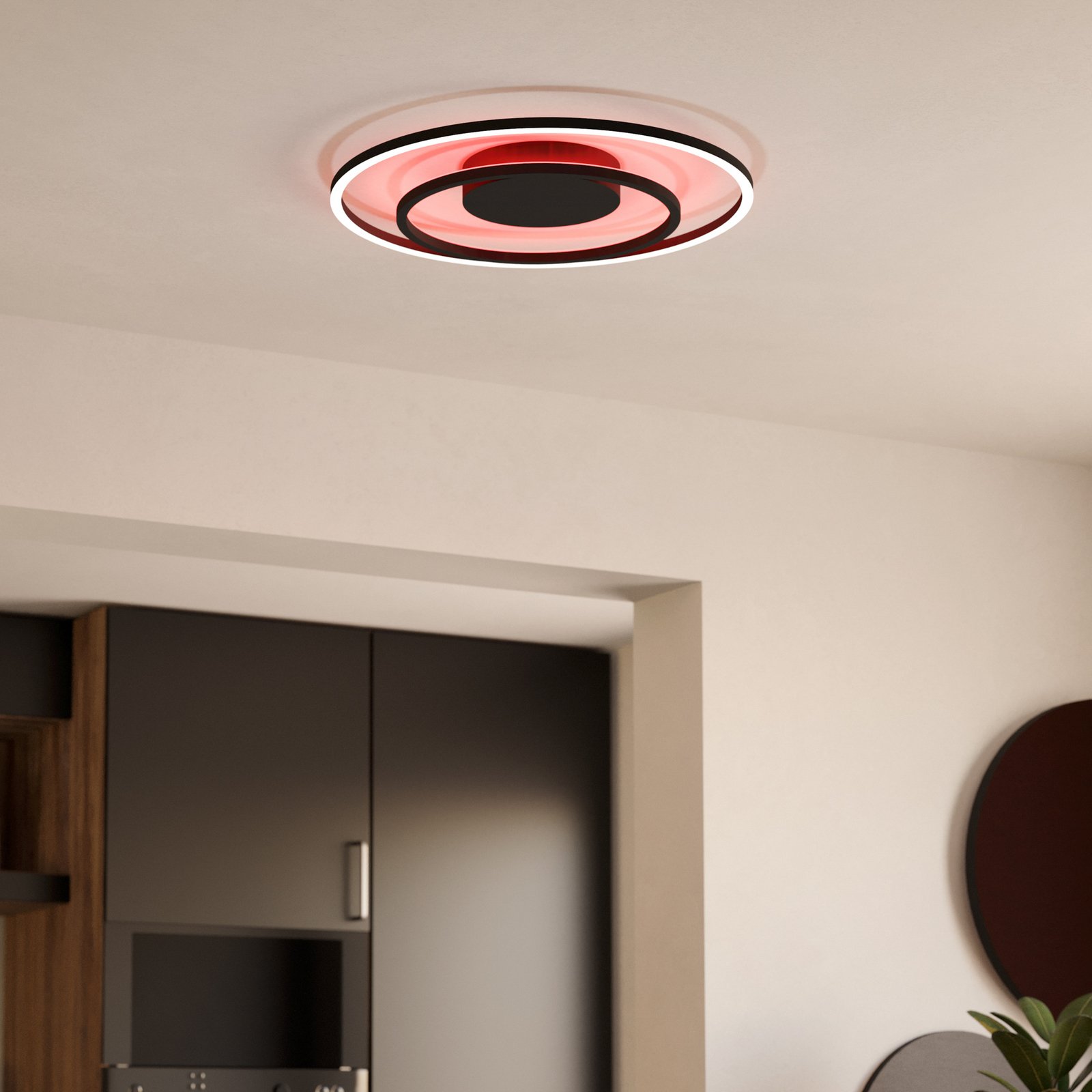 EGLO connect Calagrano-Z LED-Deckenleuchte, Ø45cm