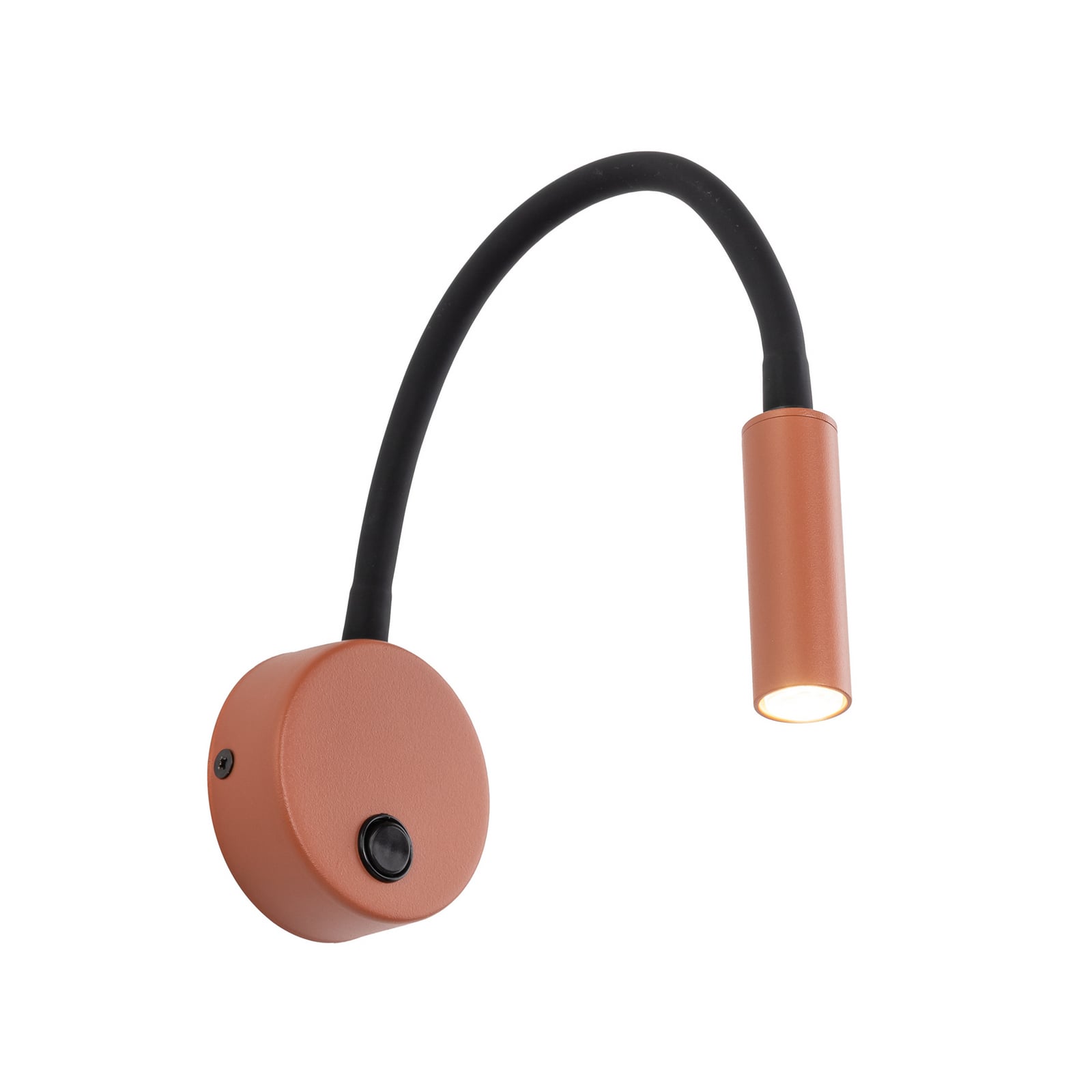 Lagos fali világítás, piros/fekete, G9, magasság 45 cm, fém Lagos fali világítás, piros/fekete, G9, magasság 45 cm, fém