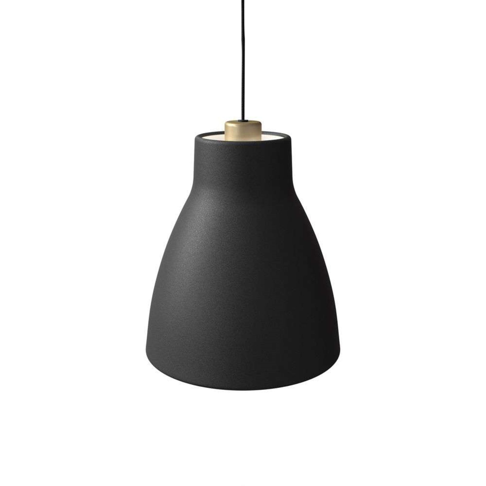 Gong Pendant Ø250 Black/Gold - Belid