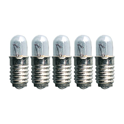 E5 0,6W 12V reservelampen vensterlicht 5 st helder