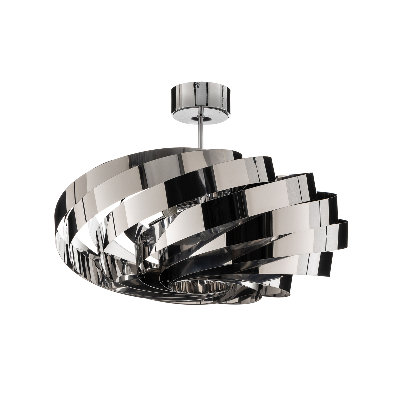 Plafondlamp Vento chroom-nikkel Ø 60 cm