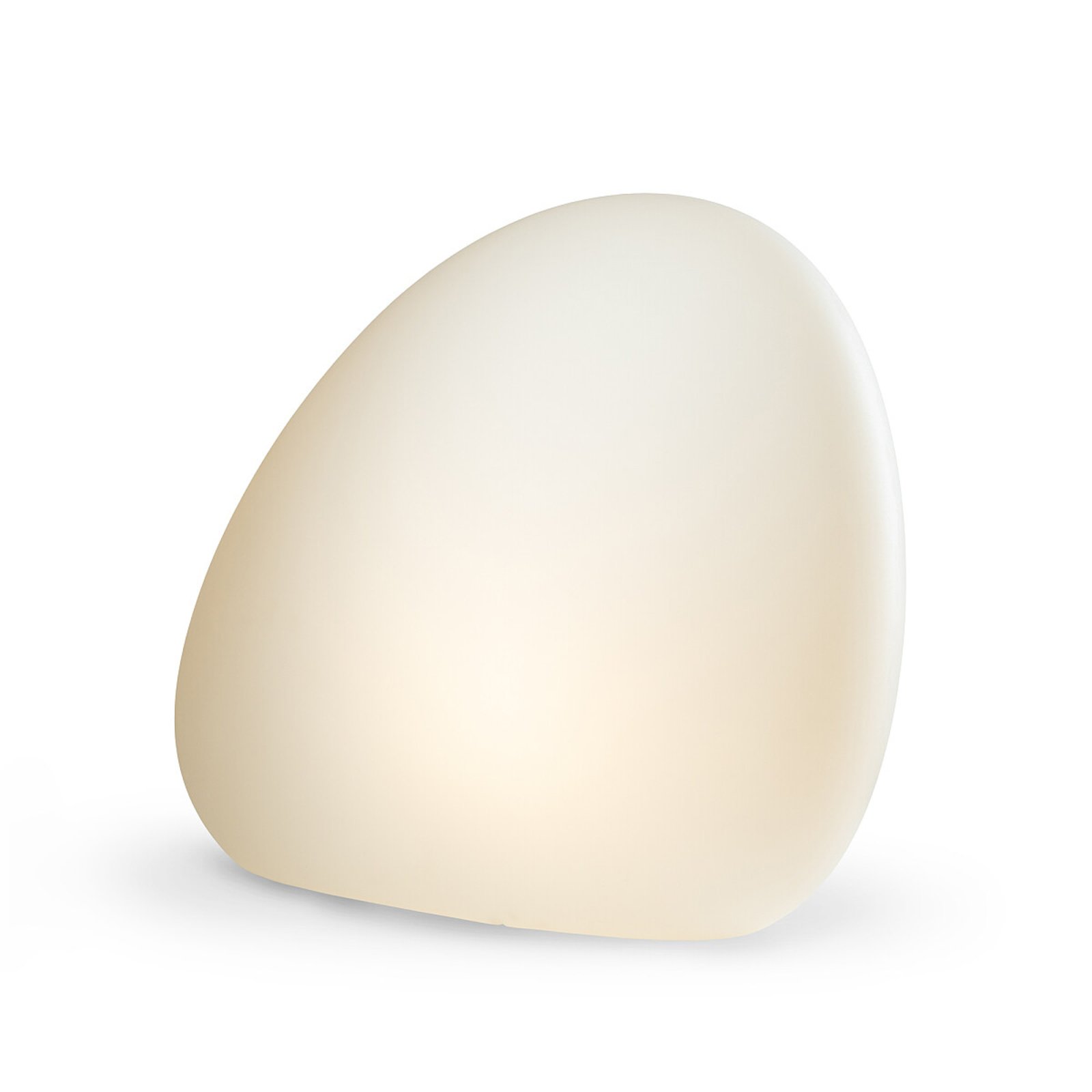 Stone M buitenlamp, 50 x 50 cm, wit, kunststof, IP44