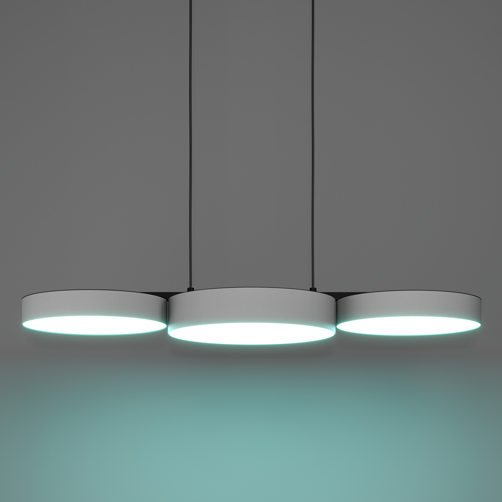 EGLO connect Smart LED-riippuvalaisin Barbano-Z, harmaa