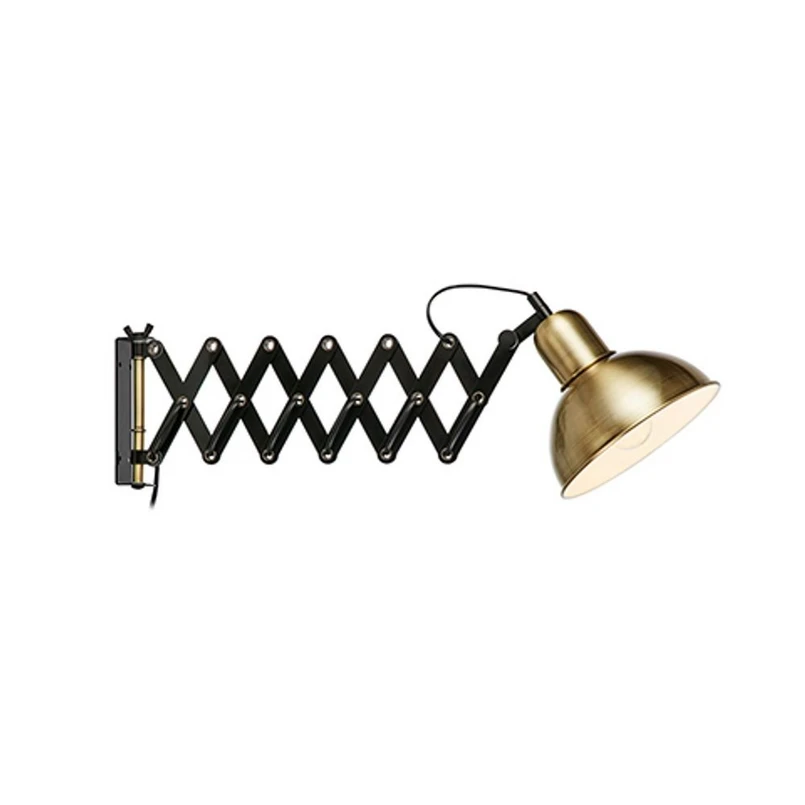 Markslöjd - Riggs Wall Lamp Antique/Black