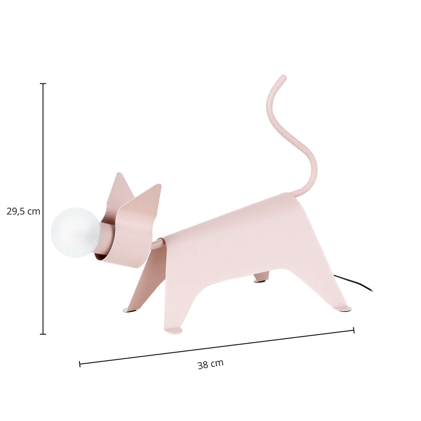 Idalina Bordlampe Cat Rose - Lucande