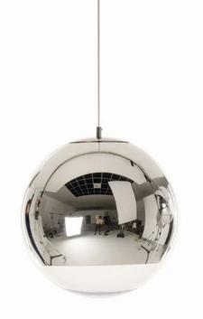 Mirror Ball 50 LED Pendelleuchte Chrom - Tom Dixon