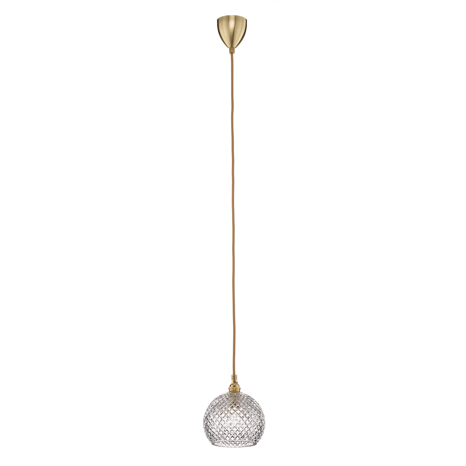 EBB & FLOW Rowan hänglampa guld Ø 15,5 cm