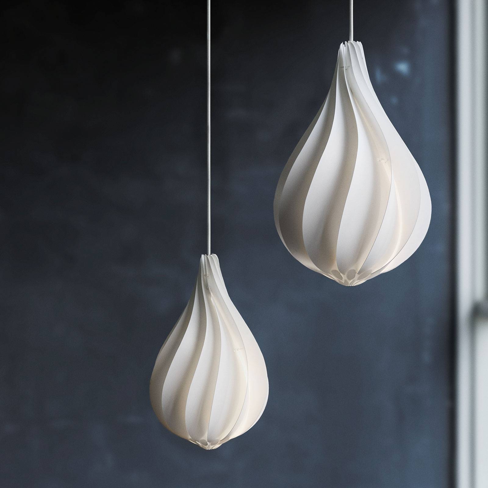 UMAGE Alva Medium żyrandol set biały, 42cm