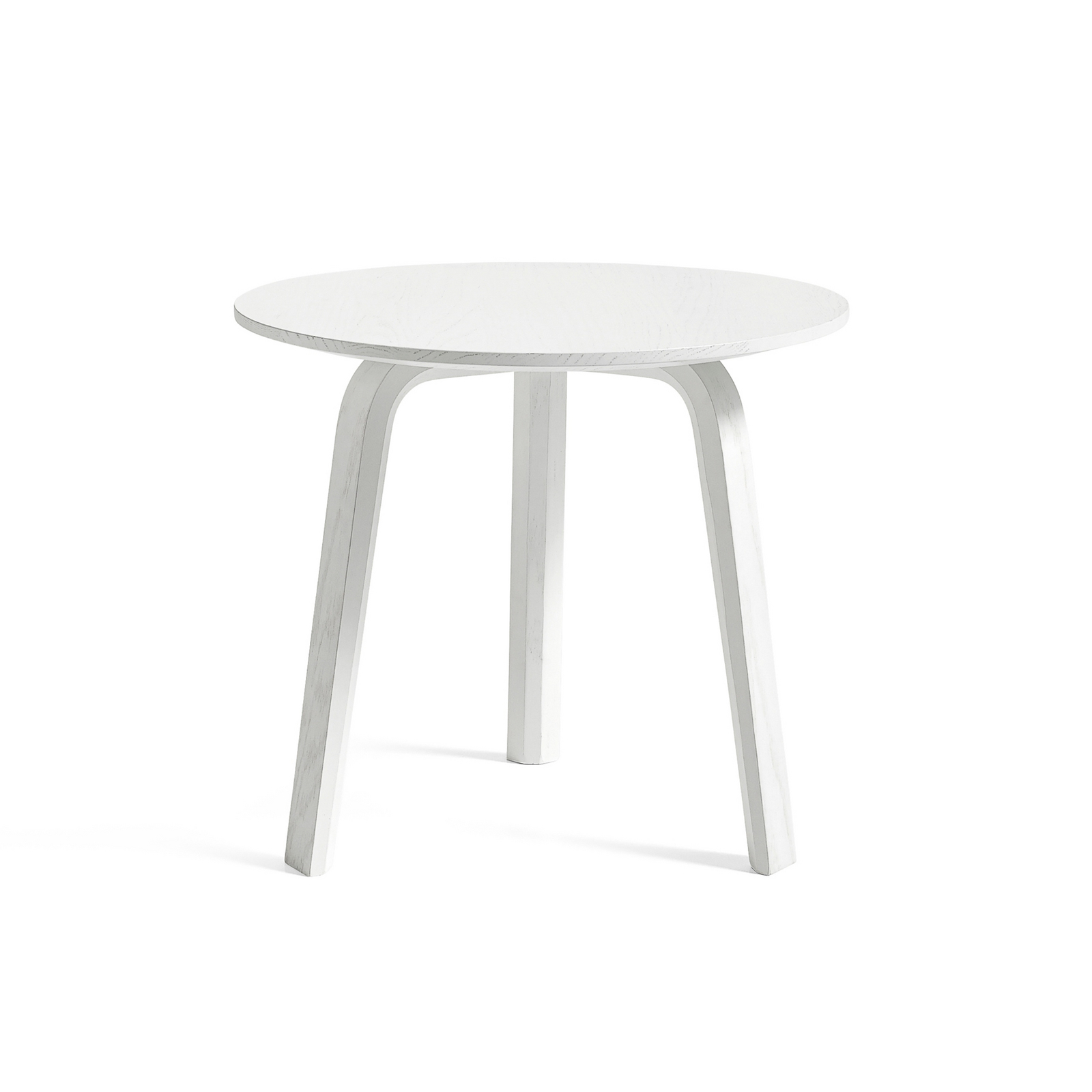 Bella-sohvapöytä, valkoinen, Ø45 x H39 cm, tammi - HAY