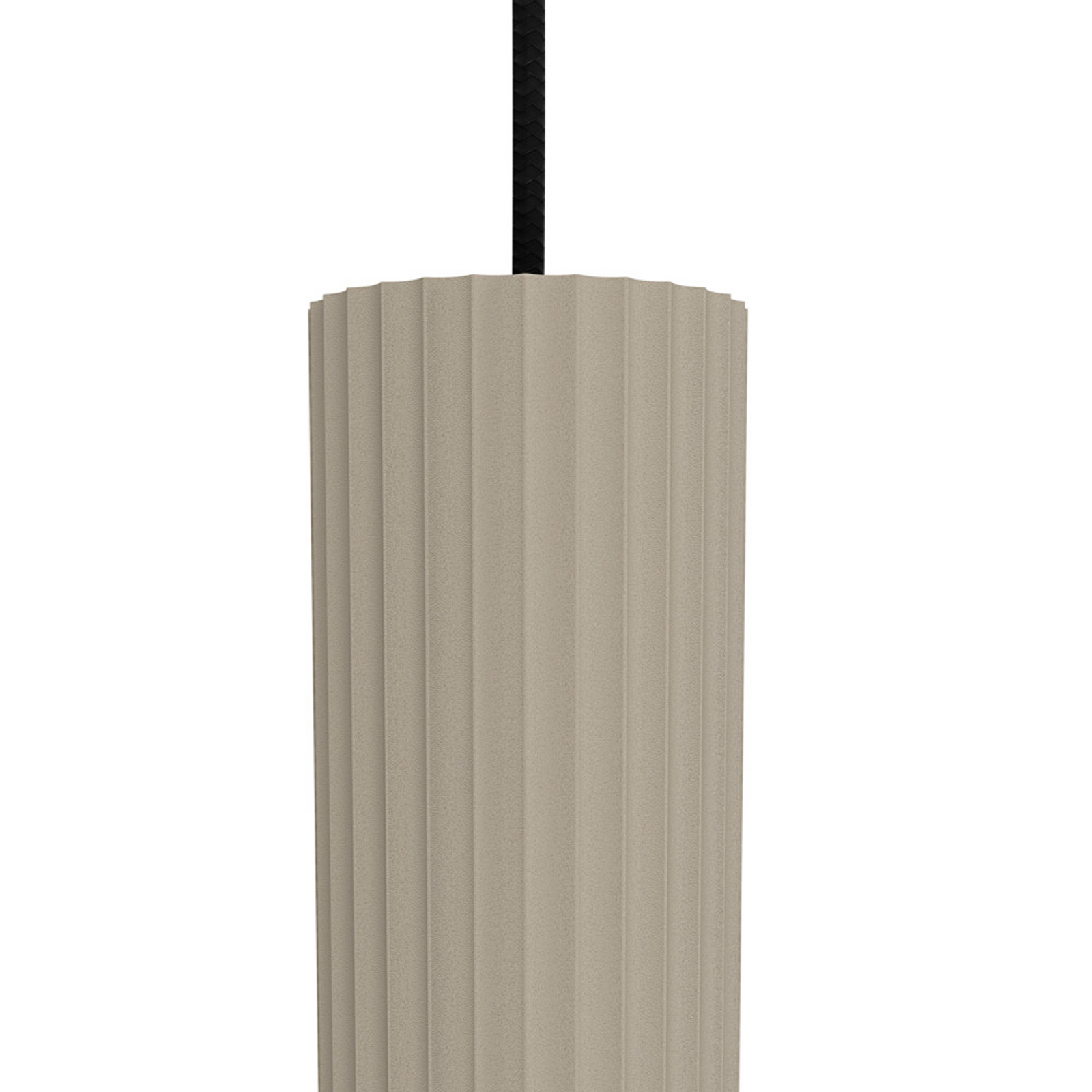 Suspension EGLO FARIOLO, beige, longueur 96 cm, à 6 lampes en métal