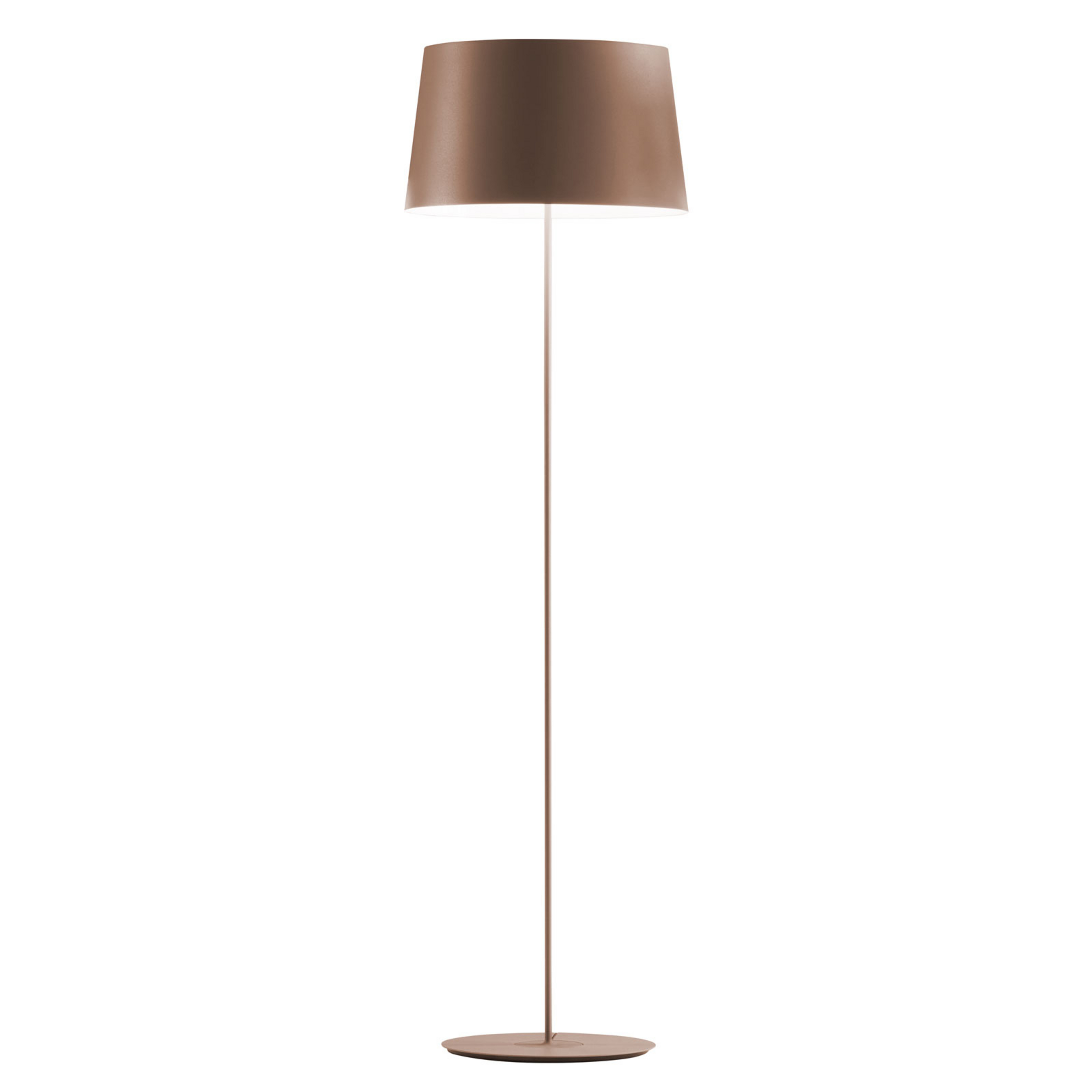 Warm 4906 lampe sur pied design, marron - Vibia