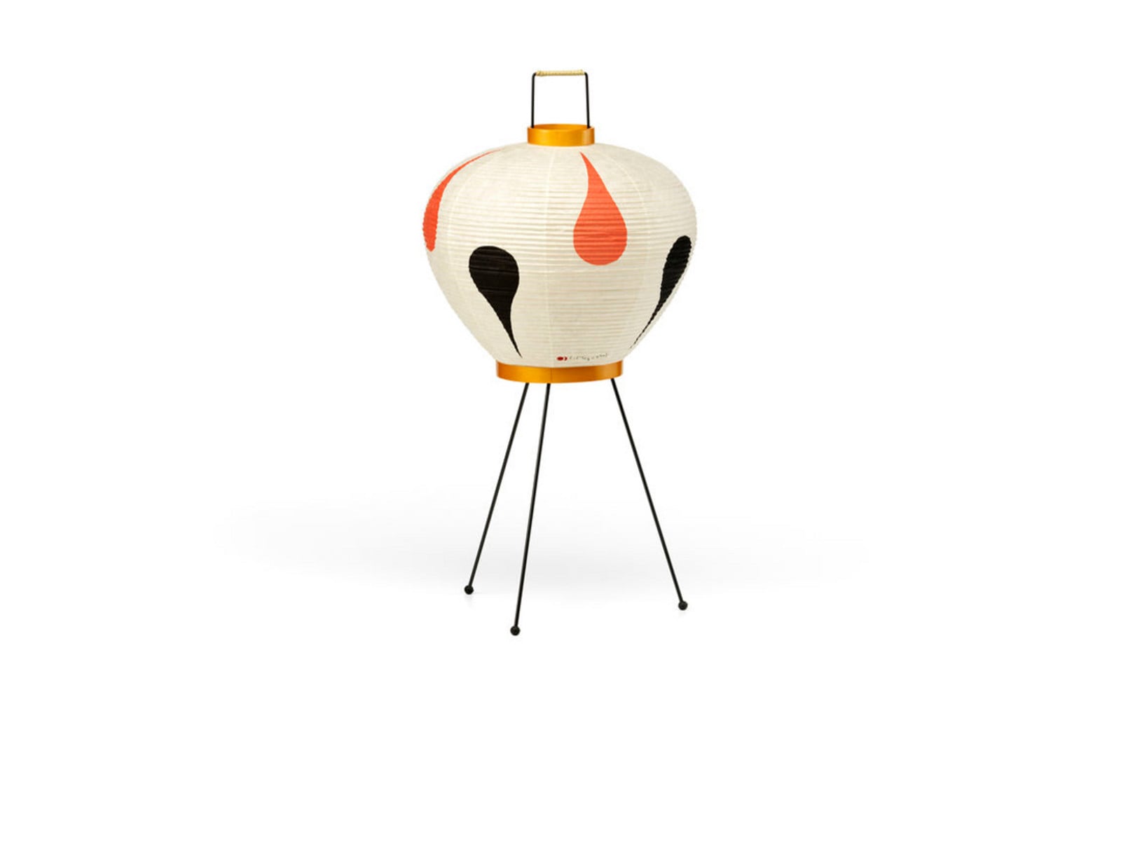 Akari 3AD Tischleuchte Vitra - Wohnzimmer - Papier / Karton