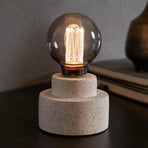 Pauleen Noble Flare lampe déco béton gris