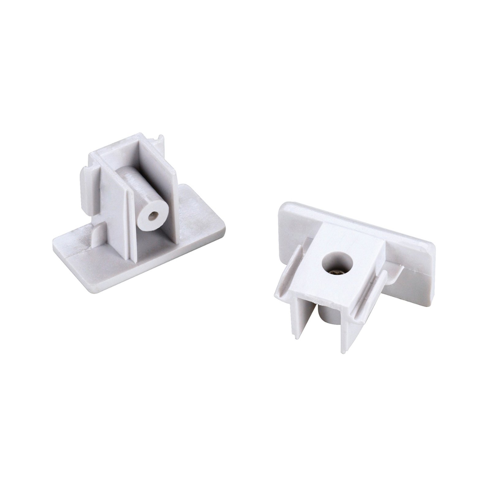 SLV End caps for single-circuit track white