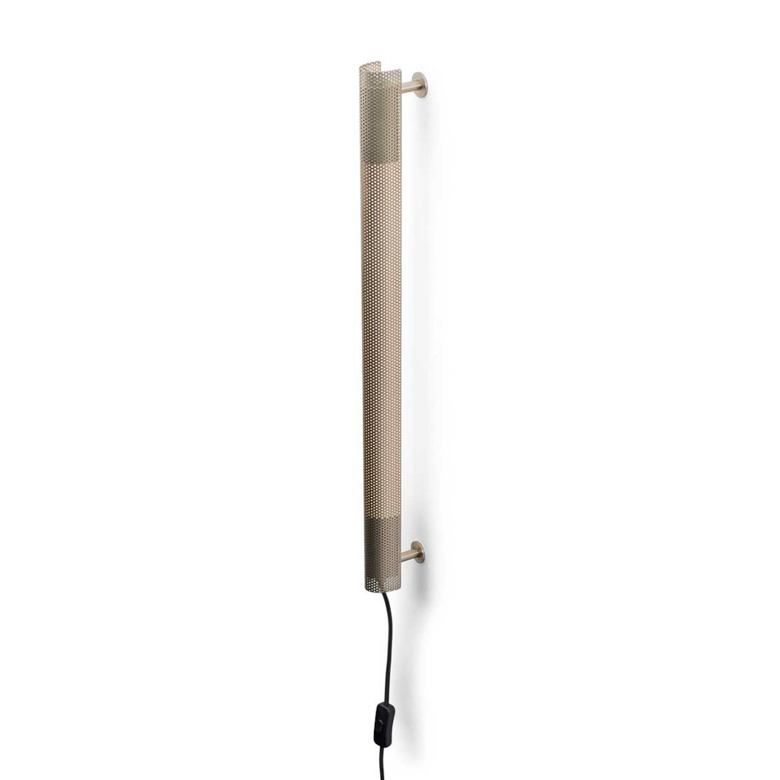  Gejst Gejst Applique A Parete Radent, Grigio Acciaio, Altezza 135 Cm, G13 Led 