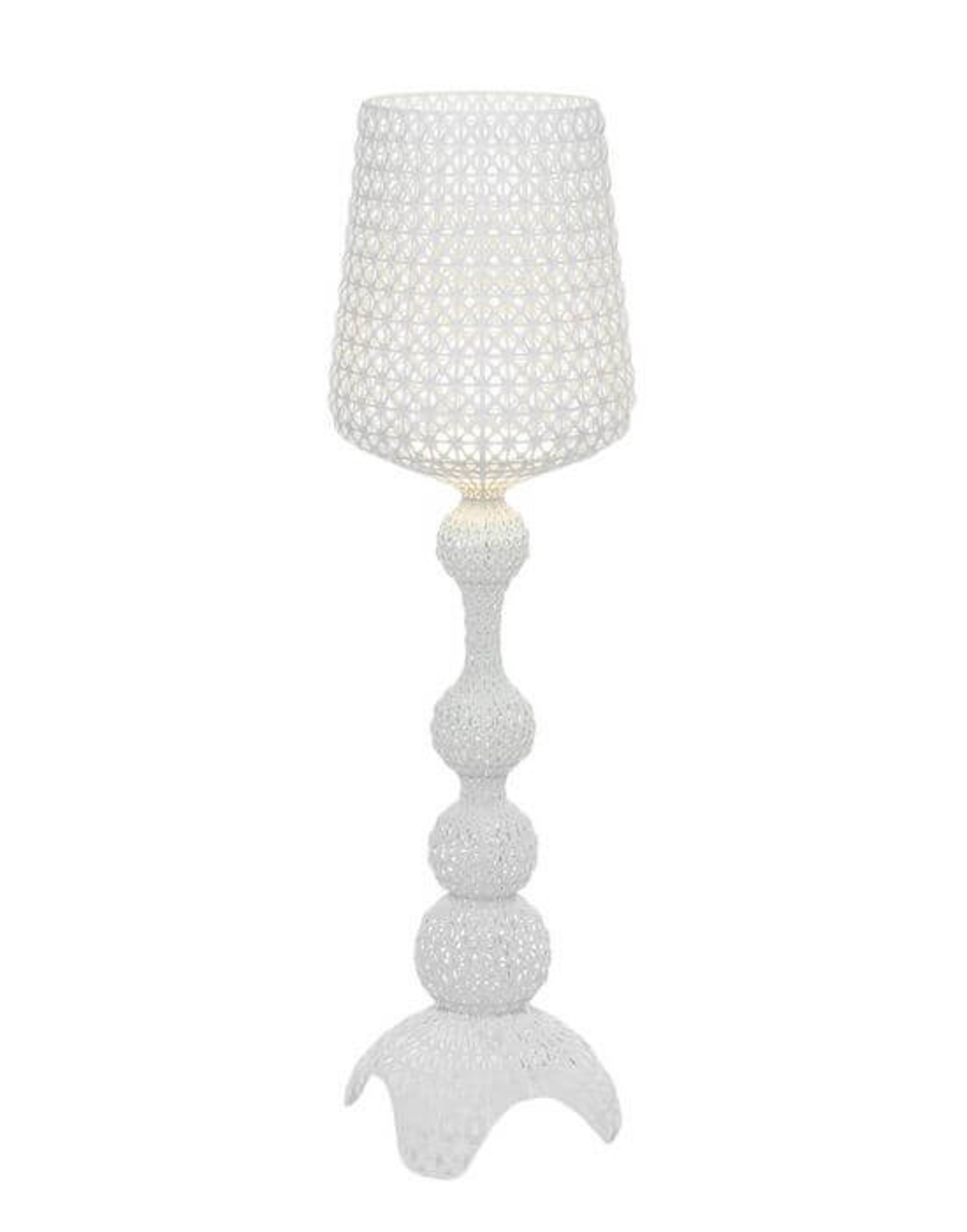 Kabuki Lampadar de Exterior White - Kartell