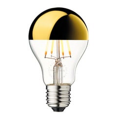 Bombilla espejo LED Arbitraria E27 oro 3,5W 2700K atenuable