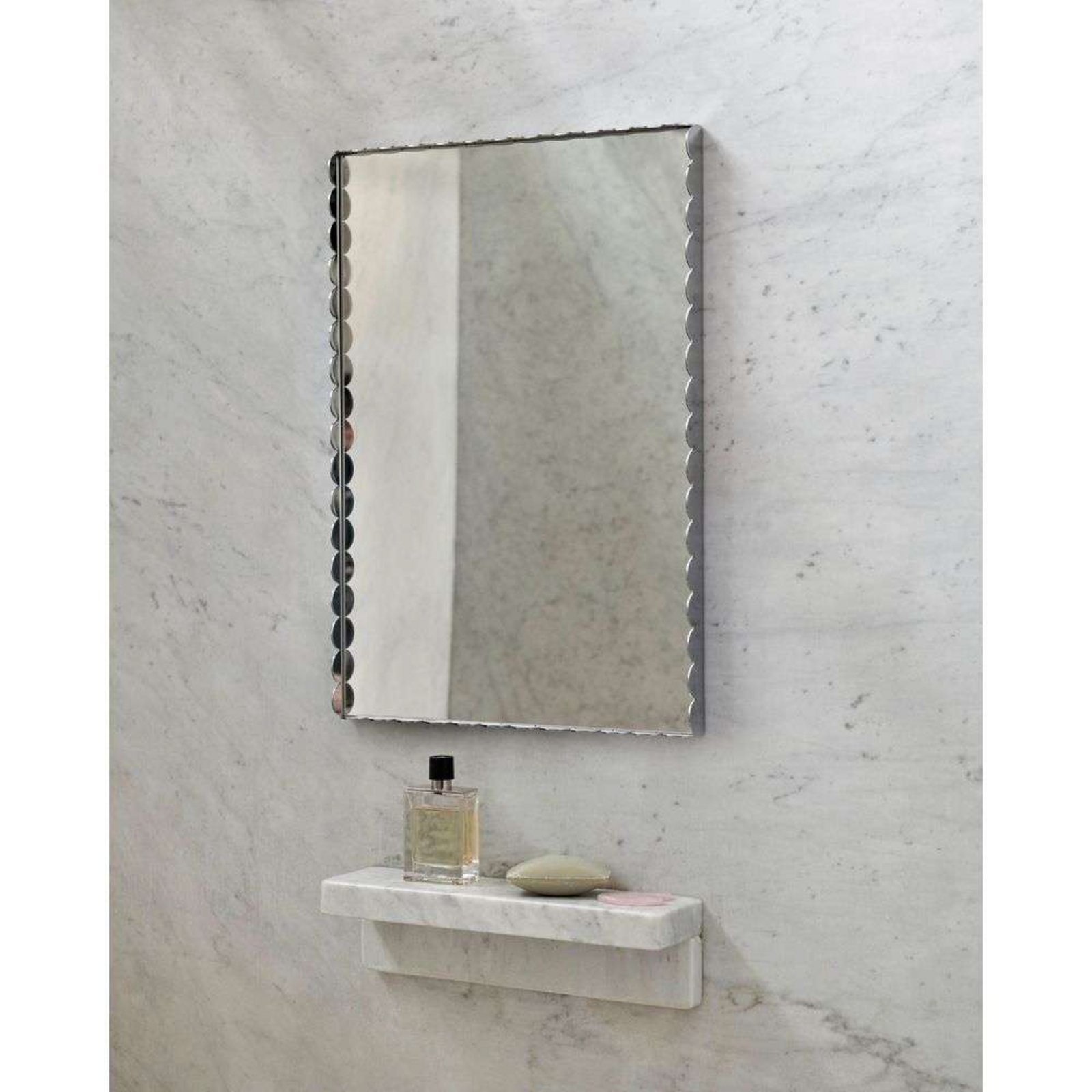 Arcs Mirror Rectangle S Mirrored - HAY