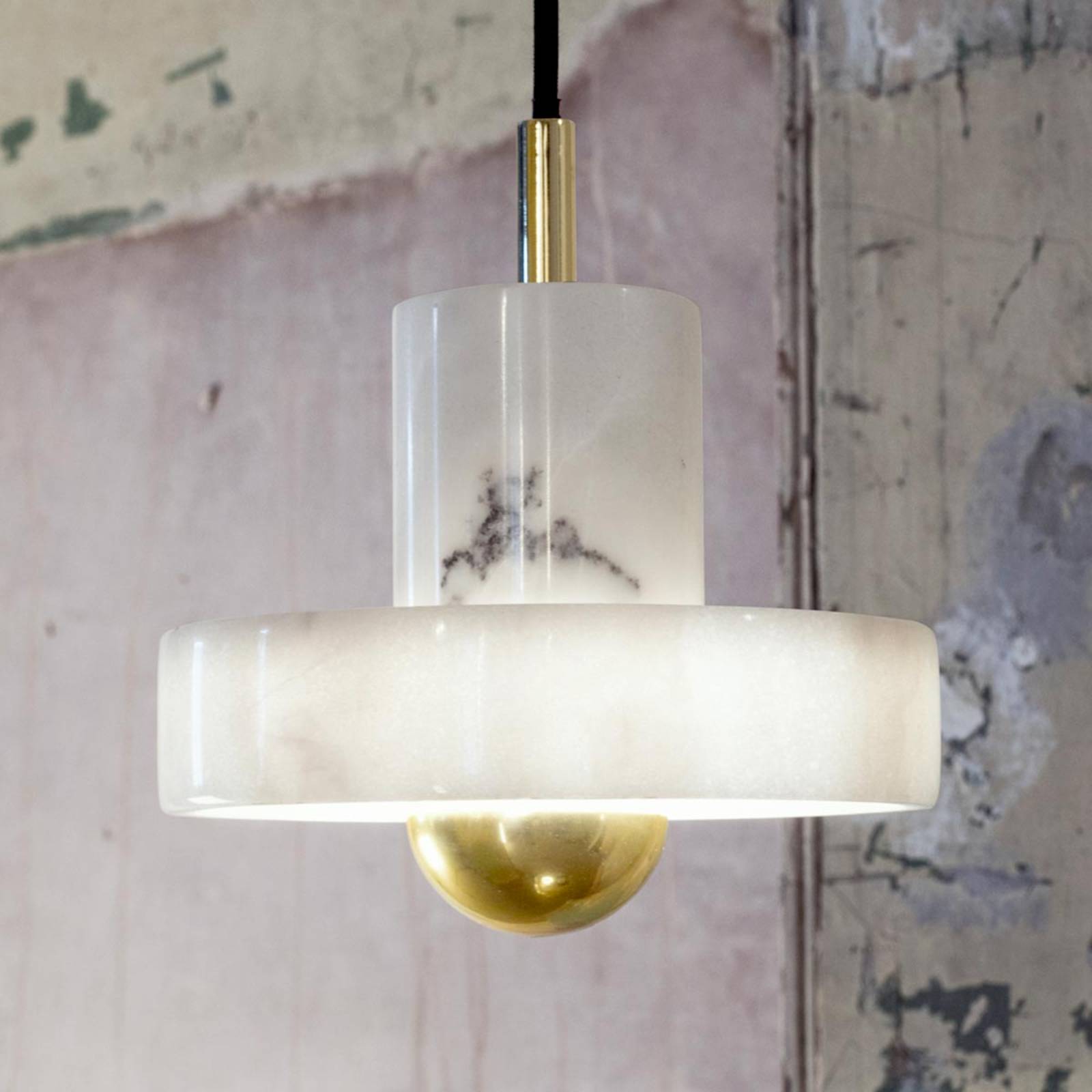 tom dixon marble lamp