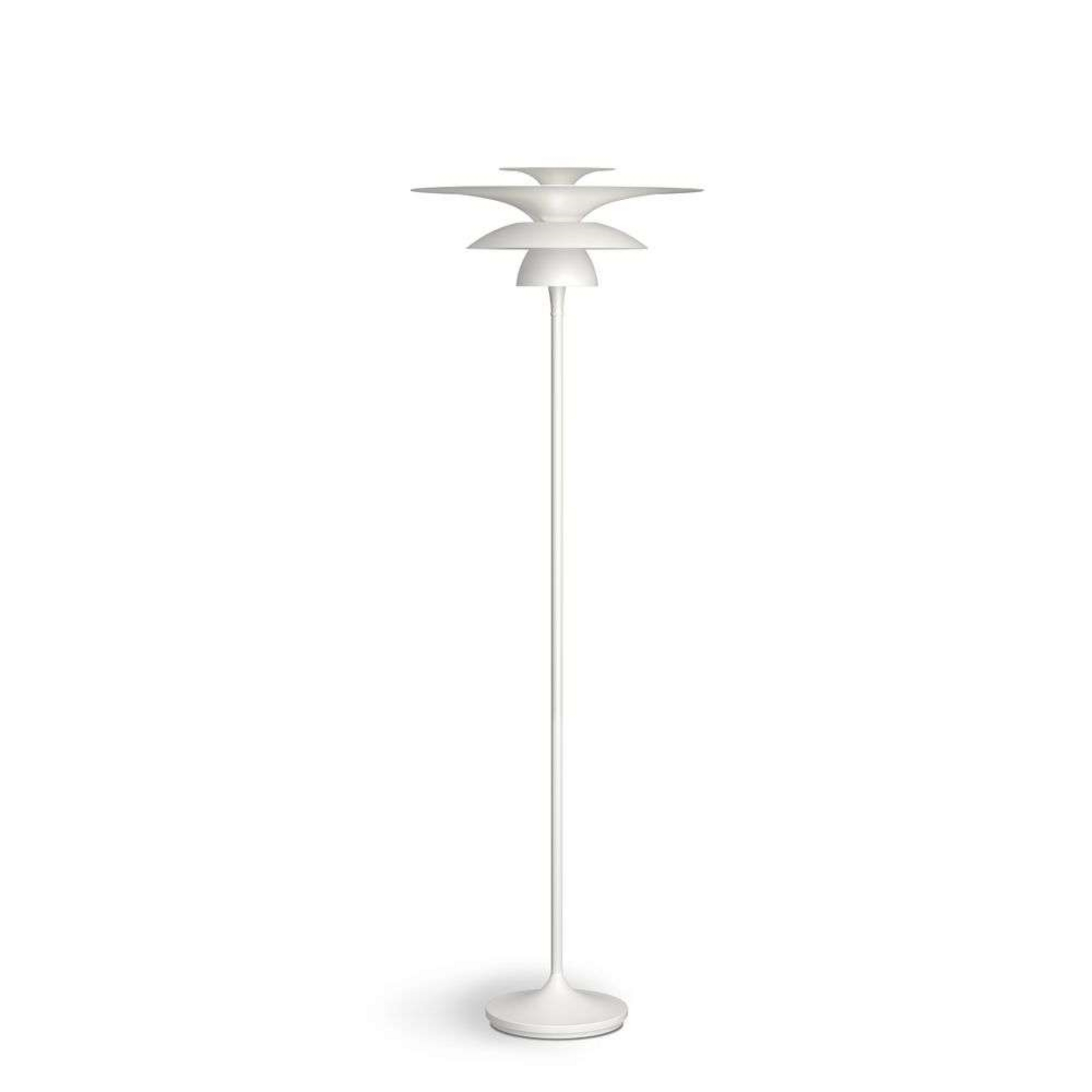 Picasso Vloerlamp H149 Matt White - Belid