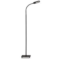 LED-gulvlampe Office Step, dæmpbar, sort