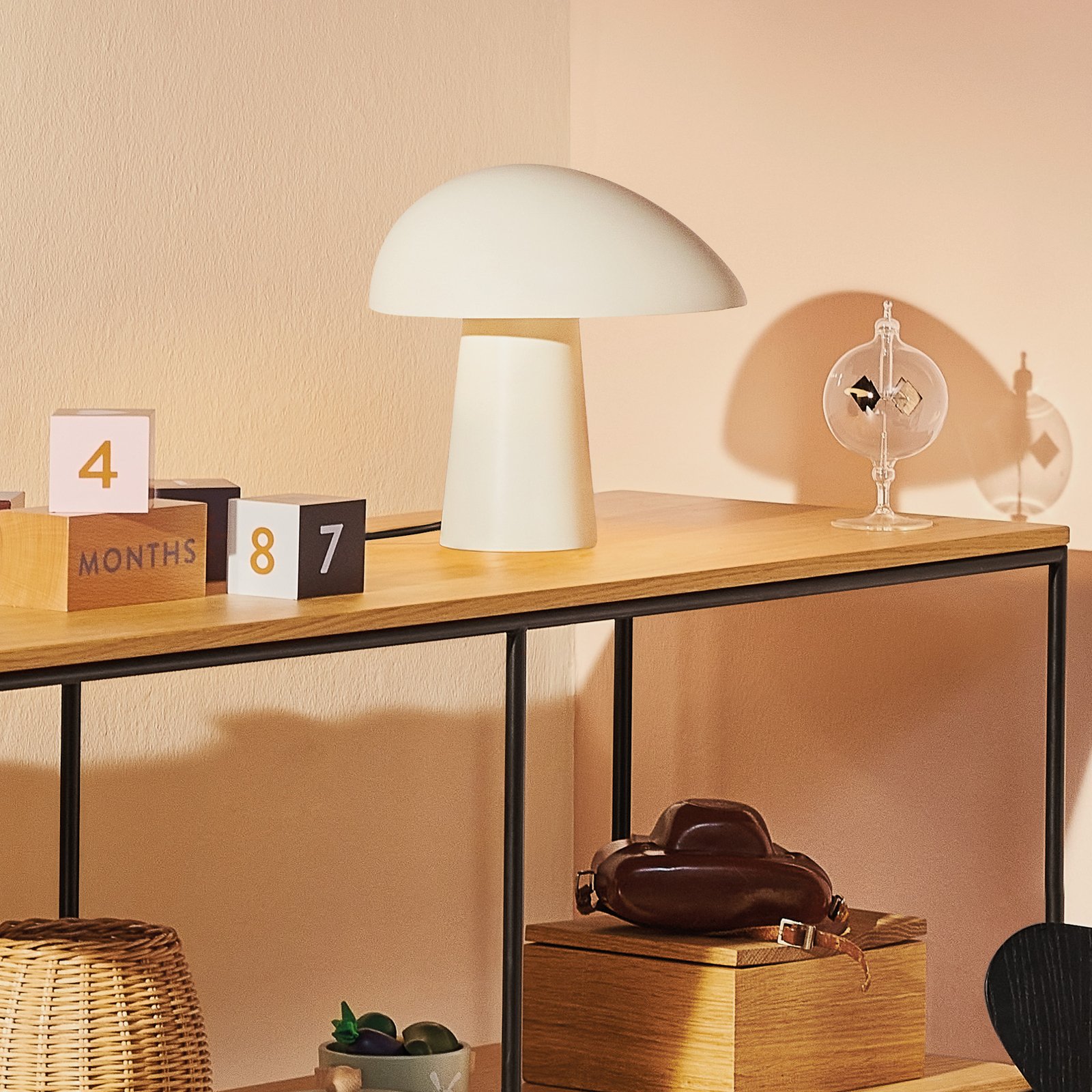 Night Owl Bordslampa Matt Smokey White - Fritz Hansen