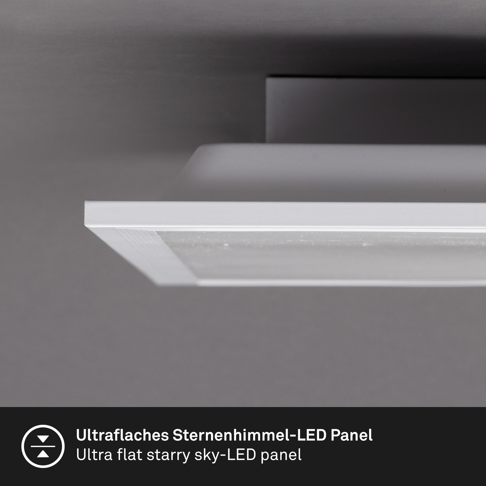 LED-panel Pallas, hvid, dæmpbar, CCT, 59,6x59,6 cm
