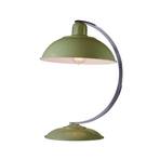 Franklin retro style table lamp, reed green