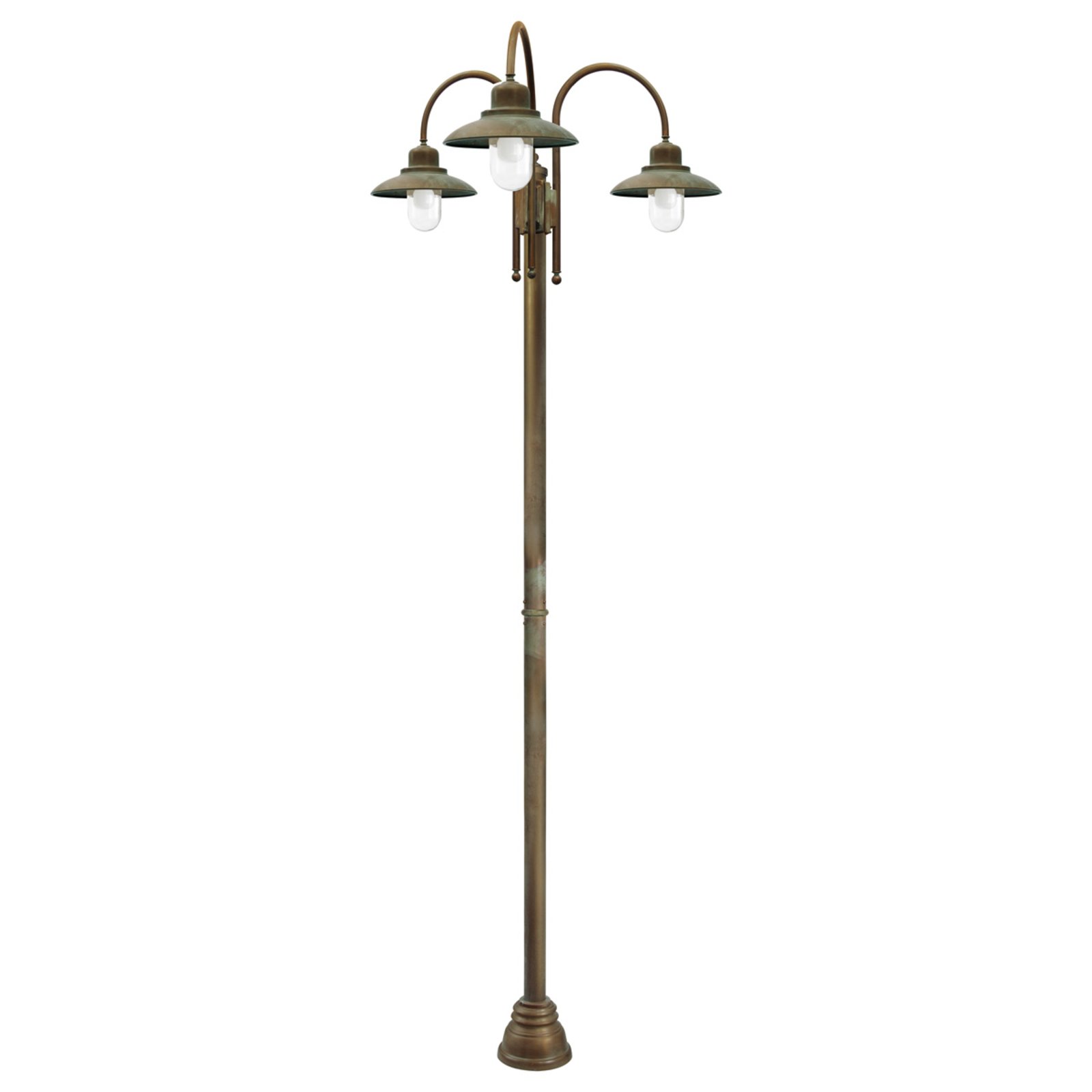 Lantaarnpaal 270cm 3-lamps