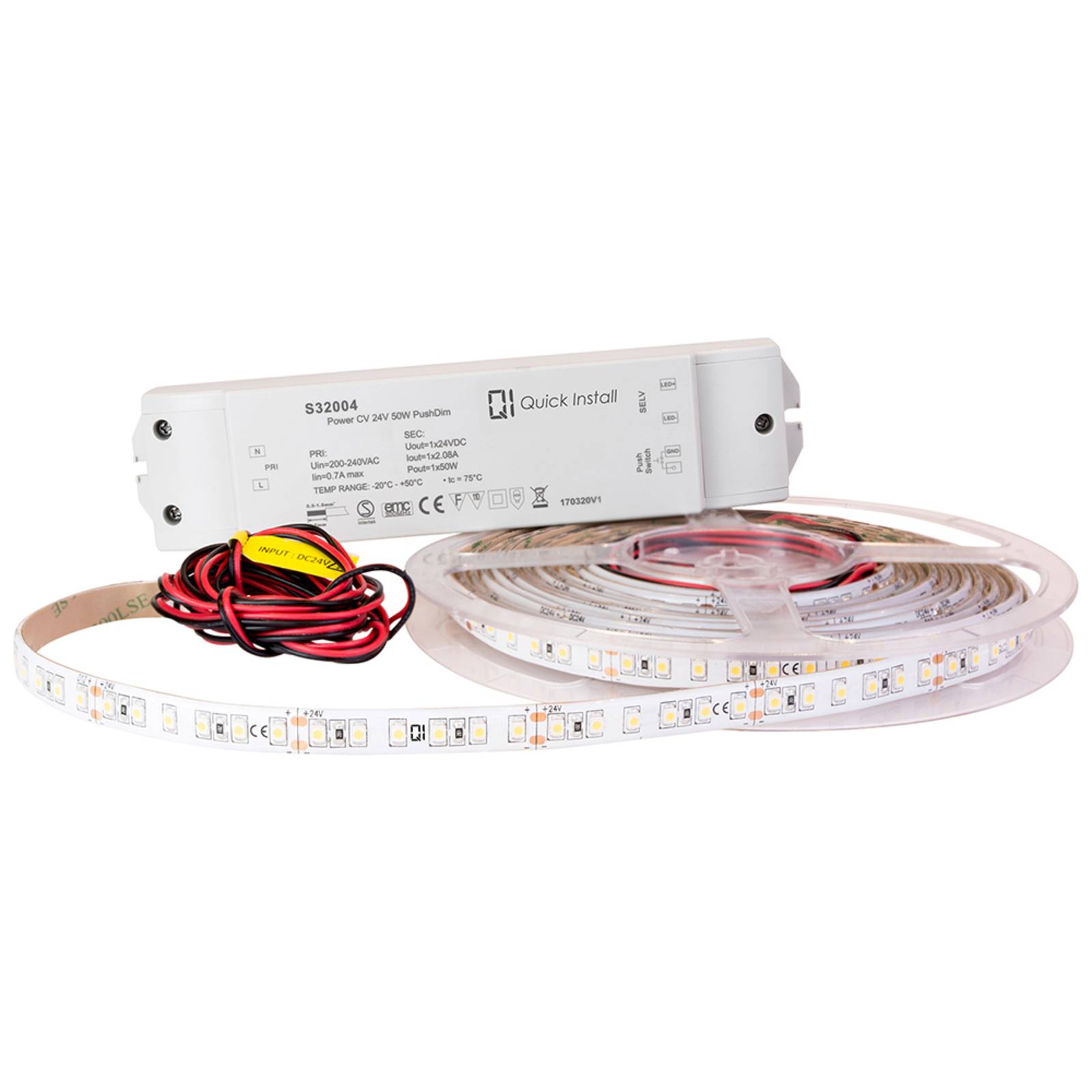 LED-Strip Qi Pro zestaw 5m 48W 2 700 K