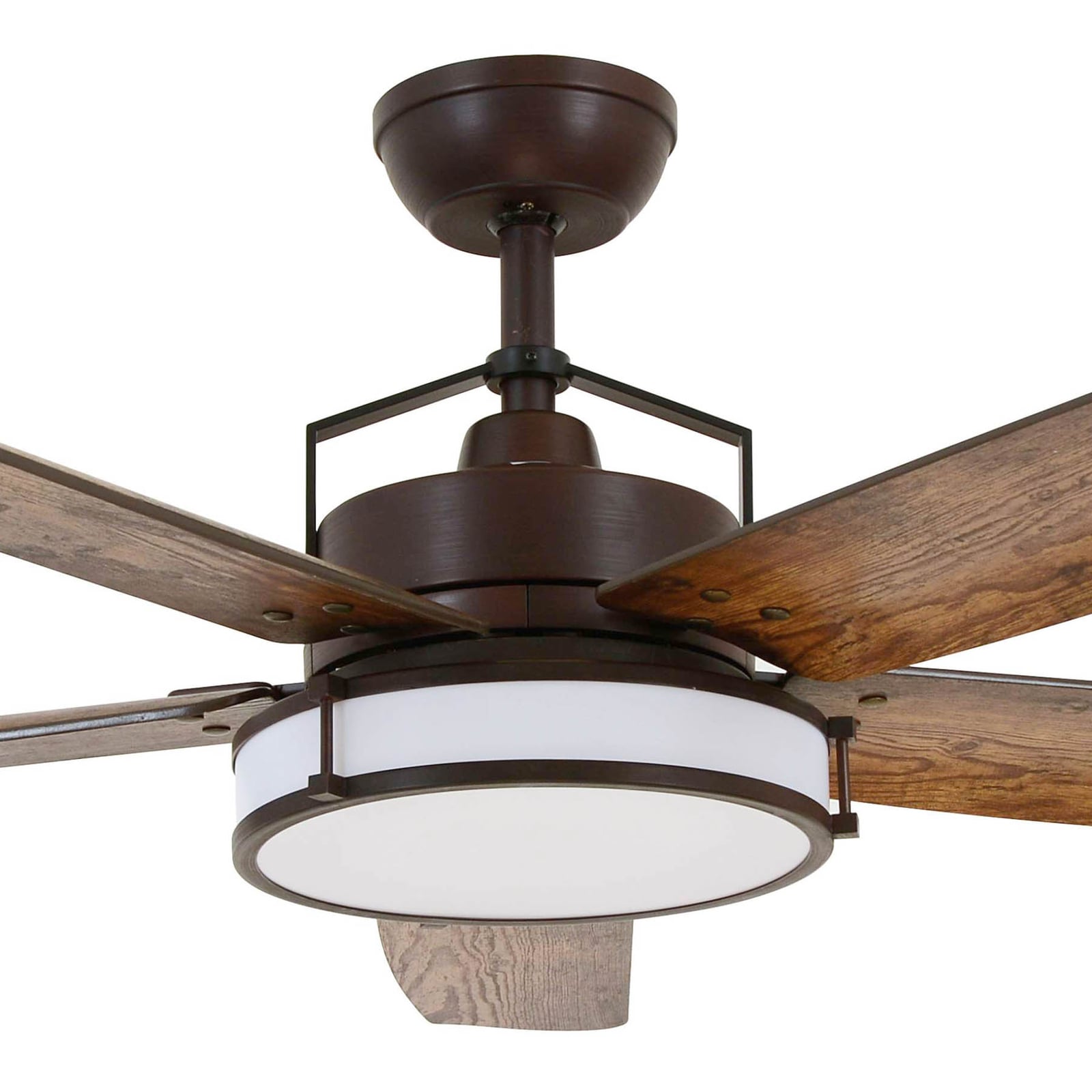 Ventilateur de plafond Louisville avec éclairage, bronze, silencieux - Beacon Ventilateur de plafond Louisville avec éclairage, bronze, silencieux - Beacon