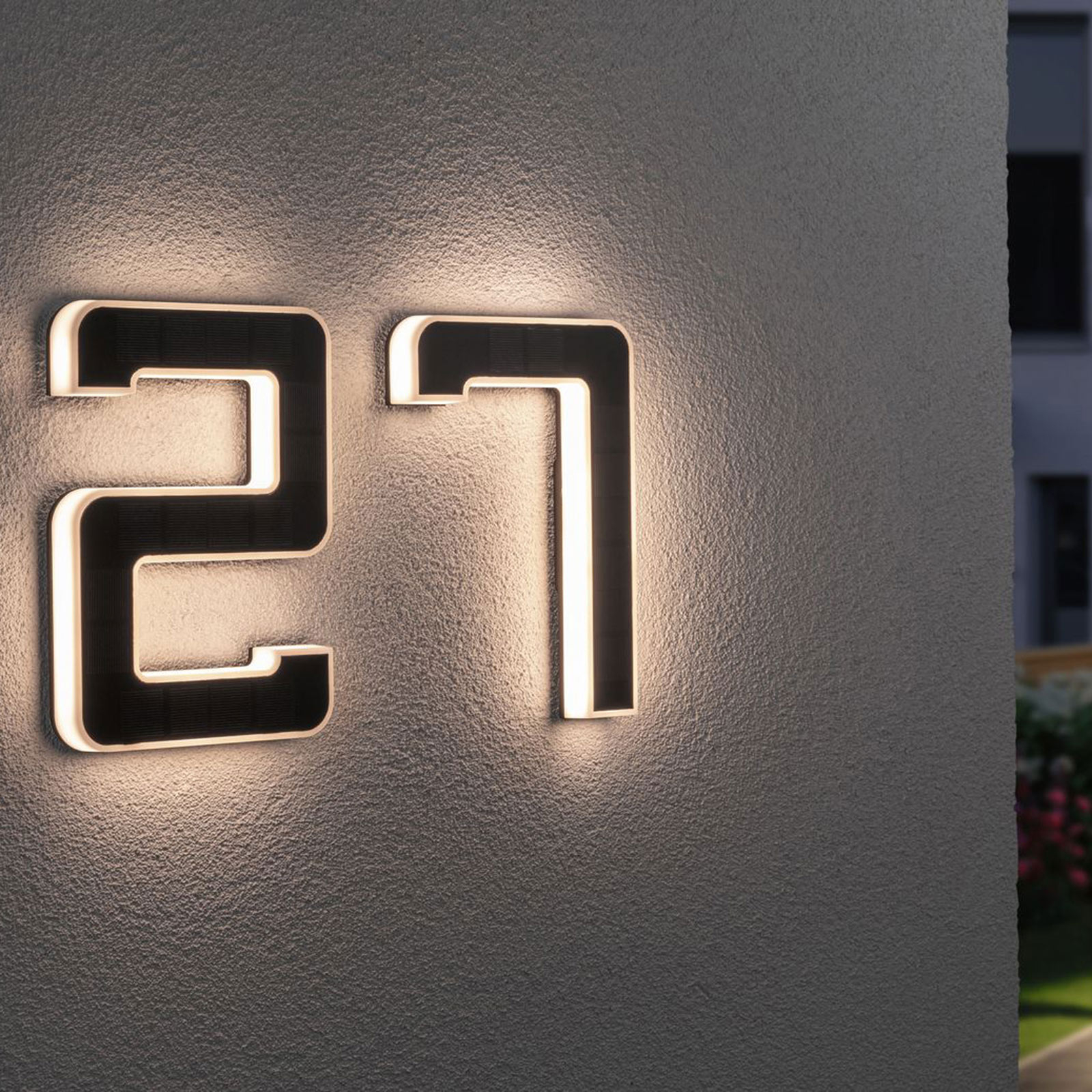Paulmann LED solární číslo domu 7