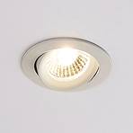 Arcchio Ozias LED-indbygningsspot, hvidt, 4,2W