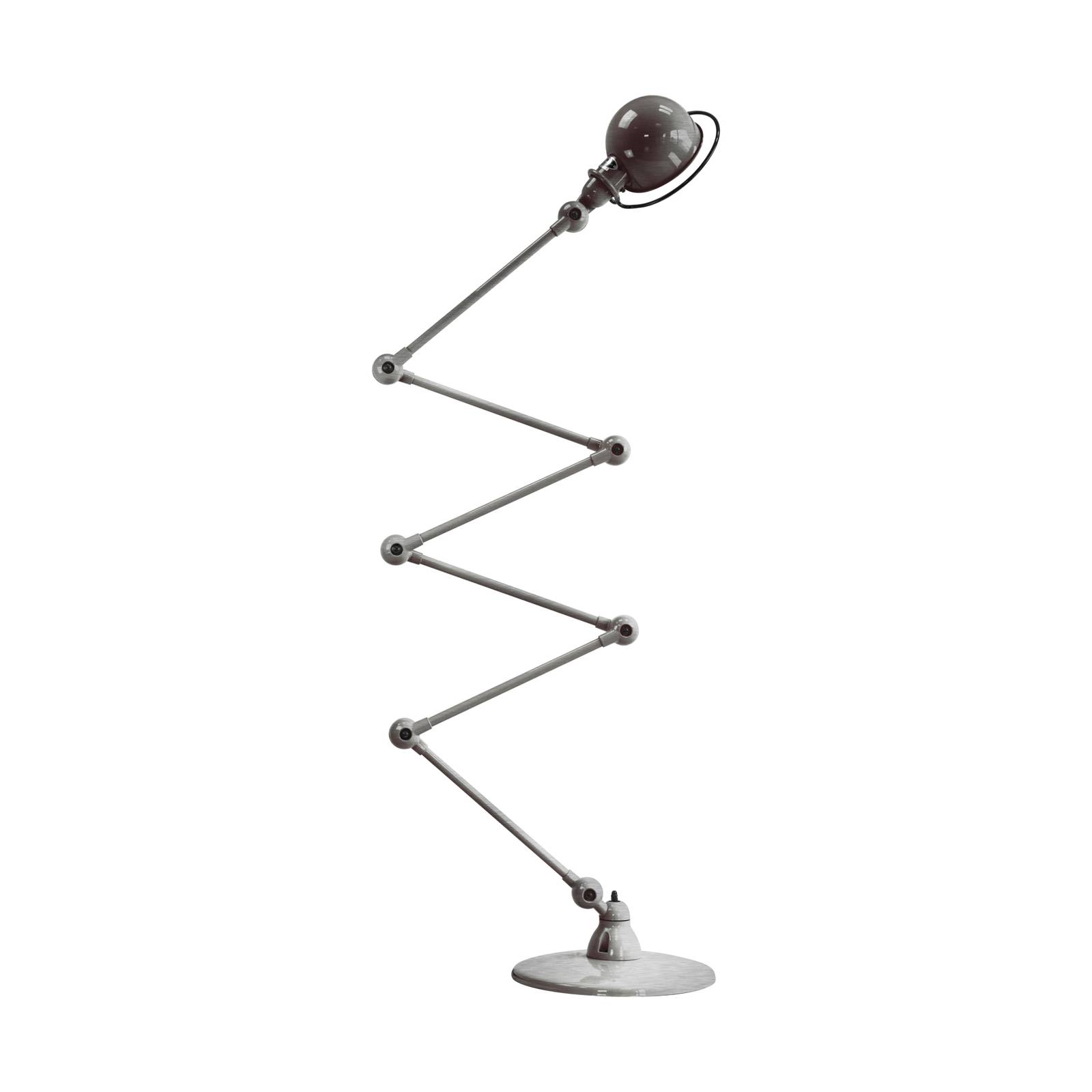 Jieldé Loft D9406 lampa stojąca 6x40cm, stal szczotkowana