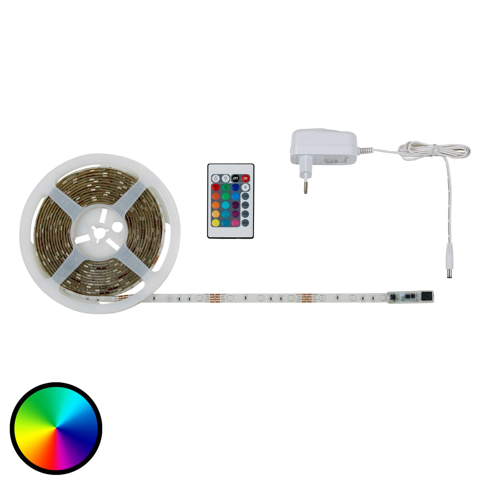 LED-lysstripe 2067-150 RGB selvklebende