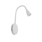 Lampada a LED da lettura Zayna, CCT, bianca, USB, timer, dimmerabile - Lindby