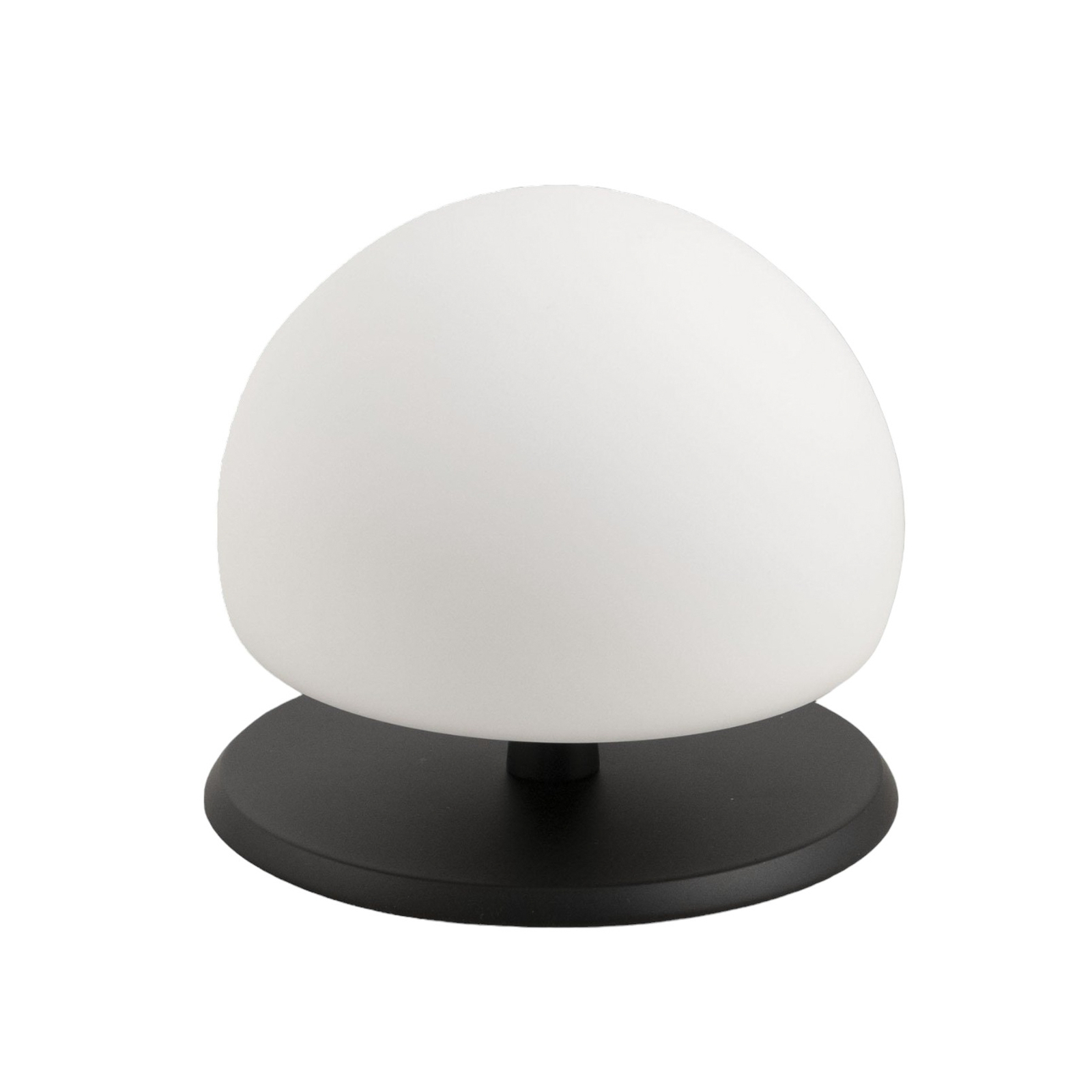 Morgana table lamp, black / white, touch dimmer, 3,000 K