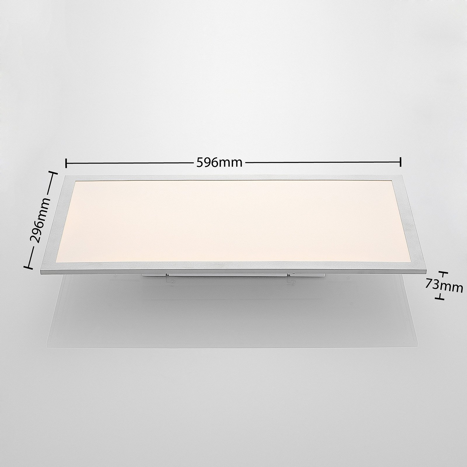 Lindby Stenley -LED-paneeli 4 000 K, 59 cmx29 cm