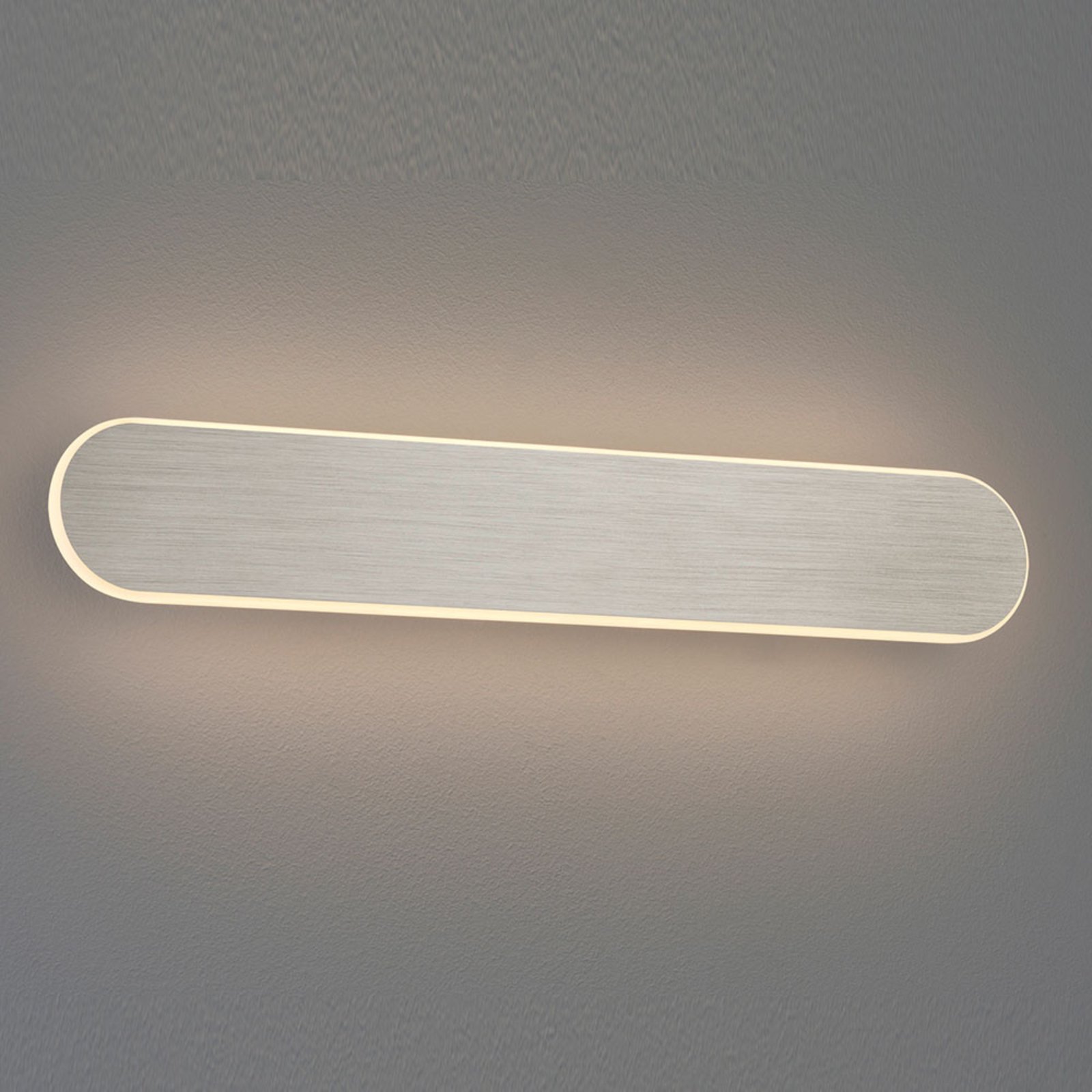 Trio Lighting Carlo LED wall lamp, SwitchDim, 50 cm, matt nickel, for Living / Dining Room, metal, 18 W, energy efficiency: A, W: 50 cm, H: 8 cm