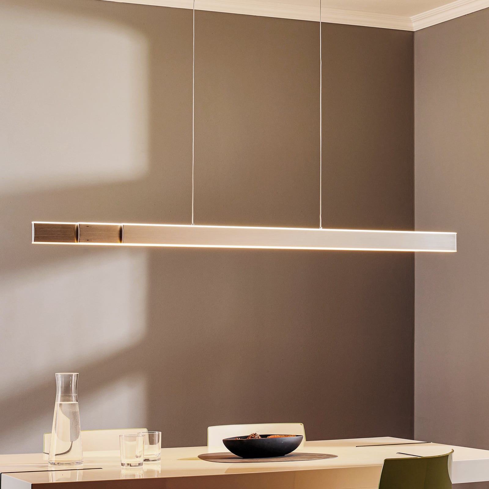 Lume LED-Pendelleuchte, diamond, CCT - PURE