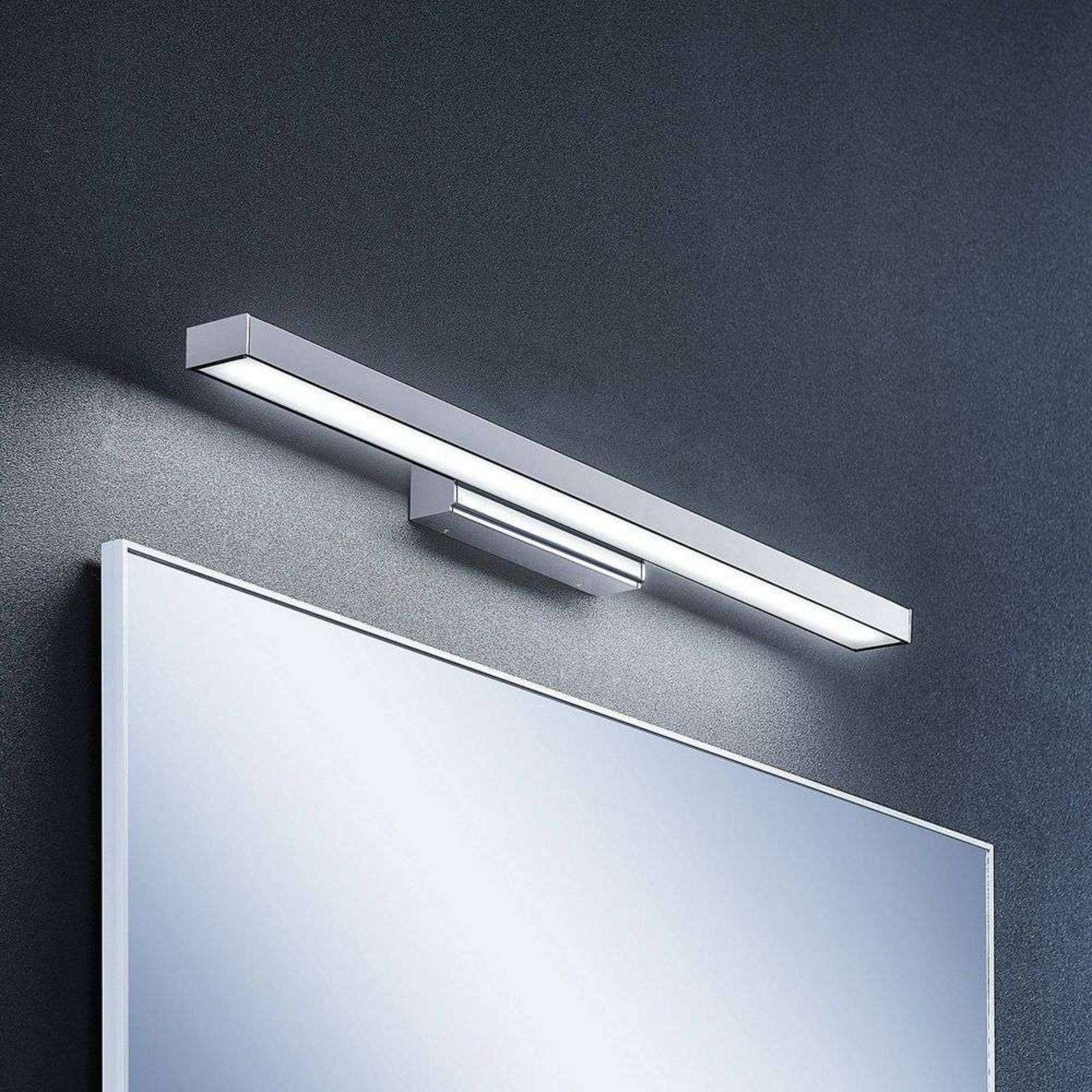 Alenia LED Aplică de Perete L60 White/Chrome - Lindby