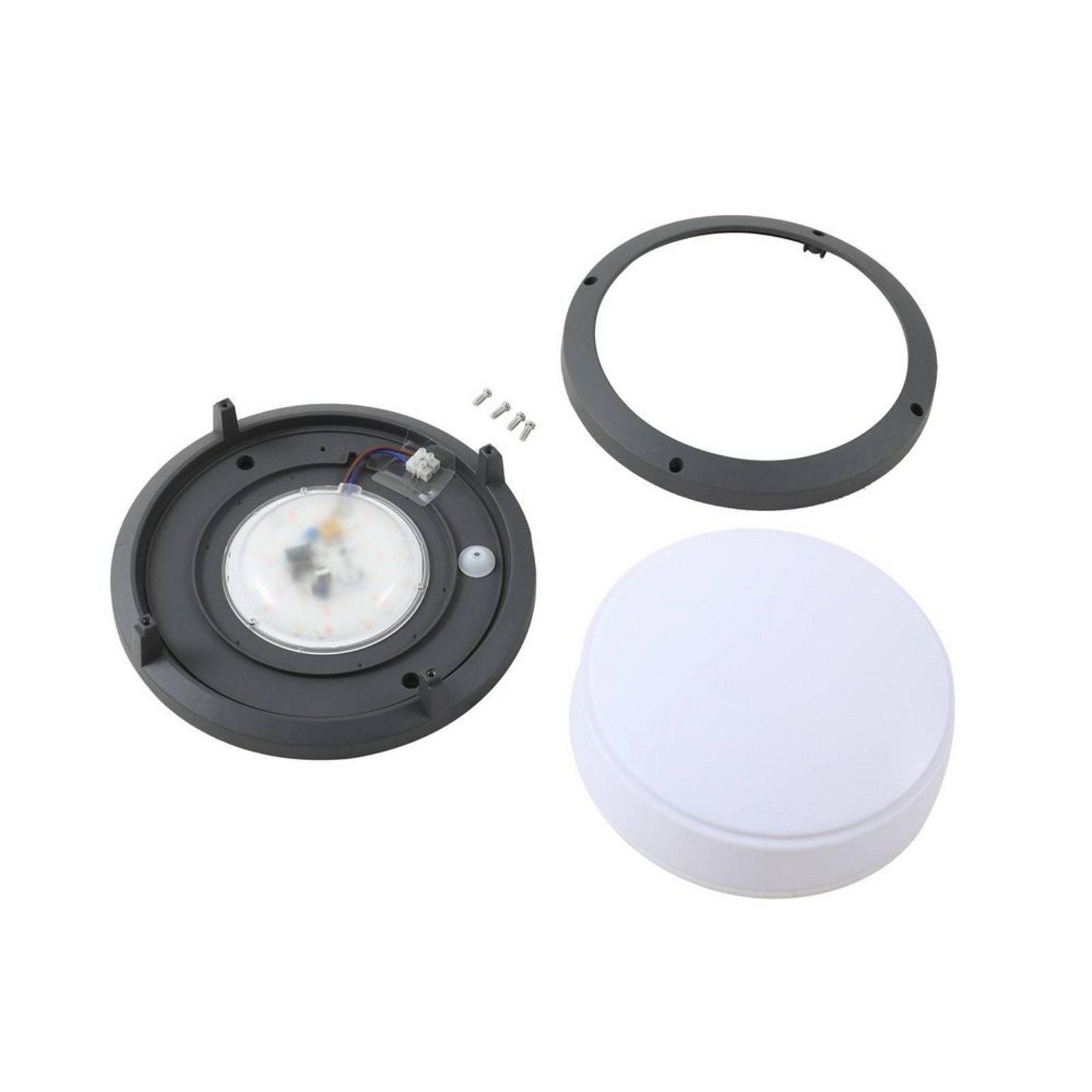 Liren LED Smart Venkovní Nástěnné svítidlo Grey - Lindby