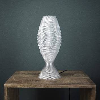 Lámpara de mesa Koral de biomaterial, cristalino