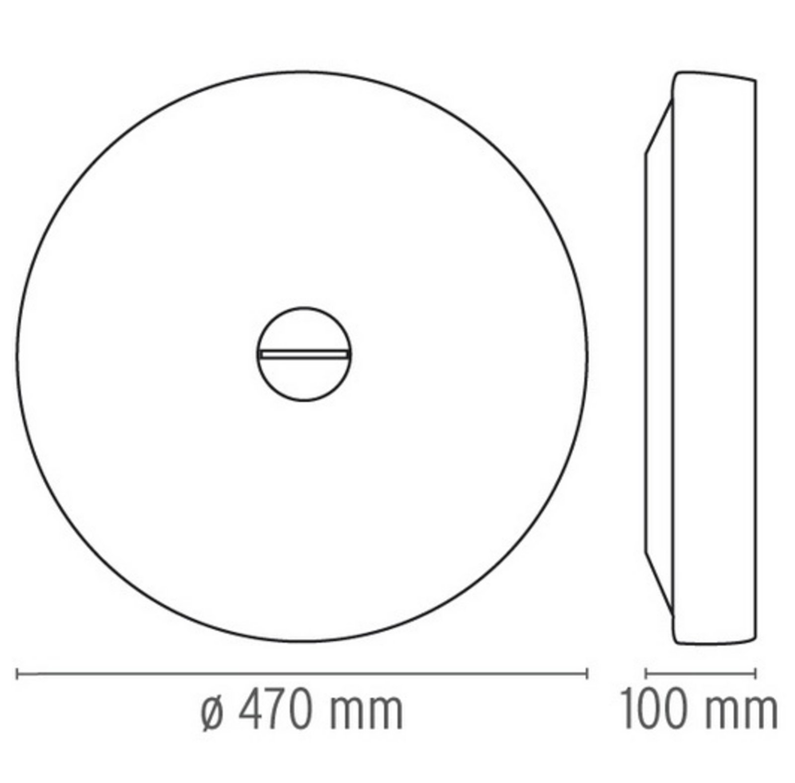 Button HL Plafonieră/Aplică de Perete - Flos