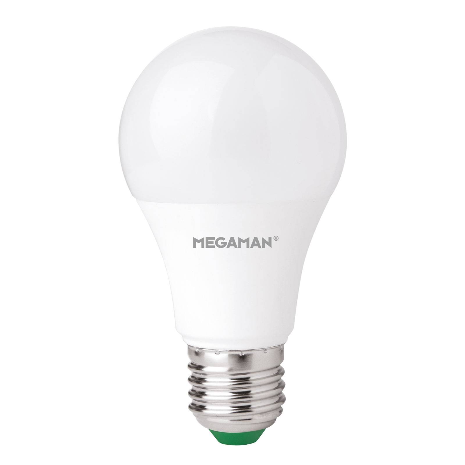Megaman Ampoule LED E27 A60 9 W, blanc chaud, dimmable