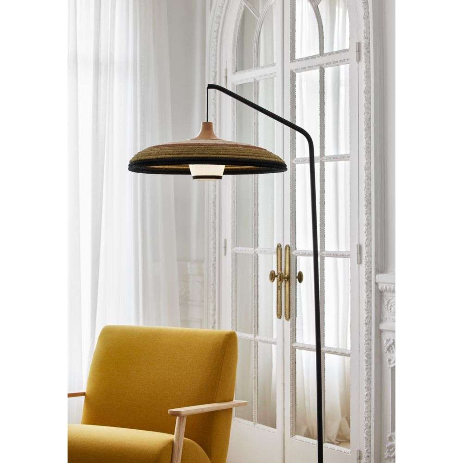 Grass Floor Lamp Green - Forestier