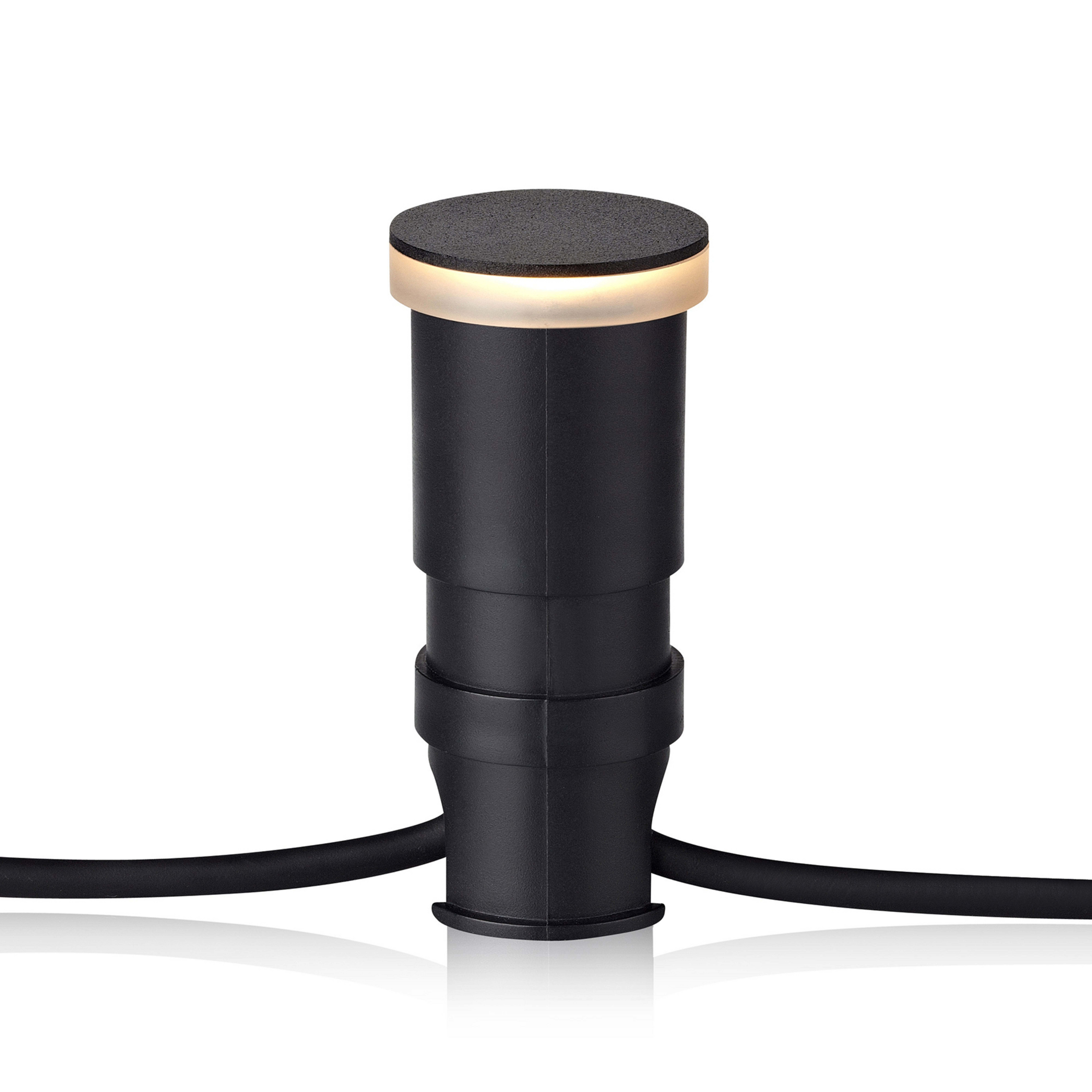 Garden 24 Decklight noir 3W lumière latérale