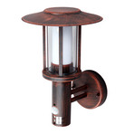 Pavlos LED Applique Murale d'Extérieur w/Sensor Rust - Lindby