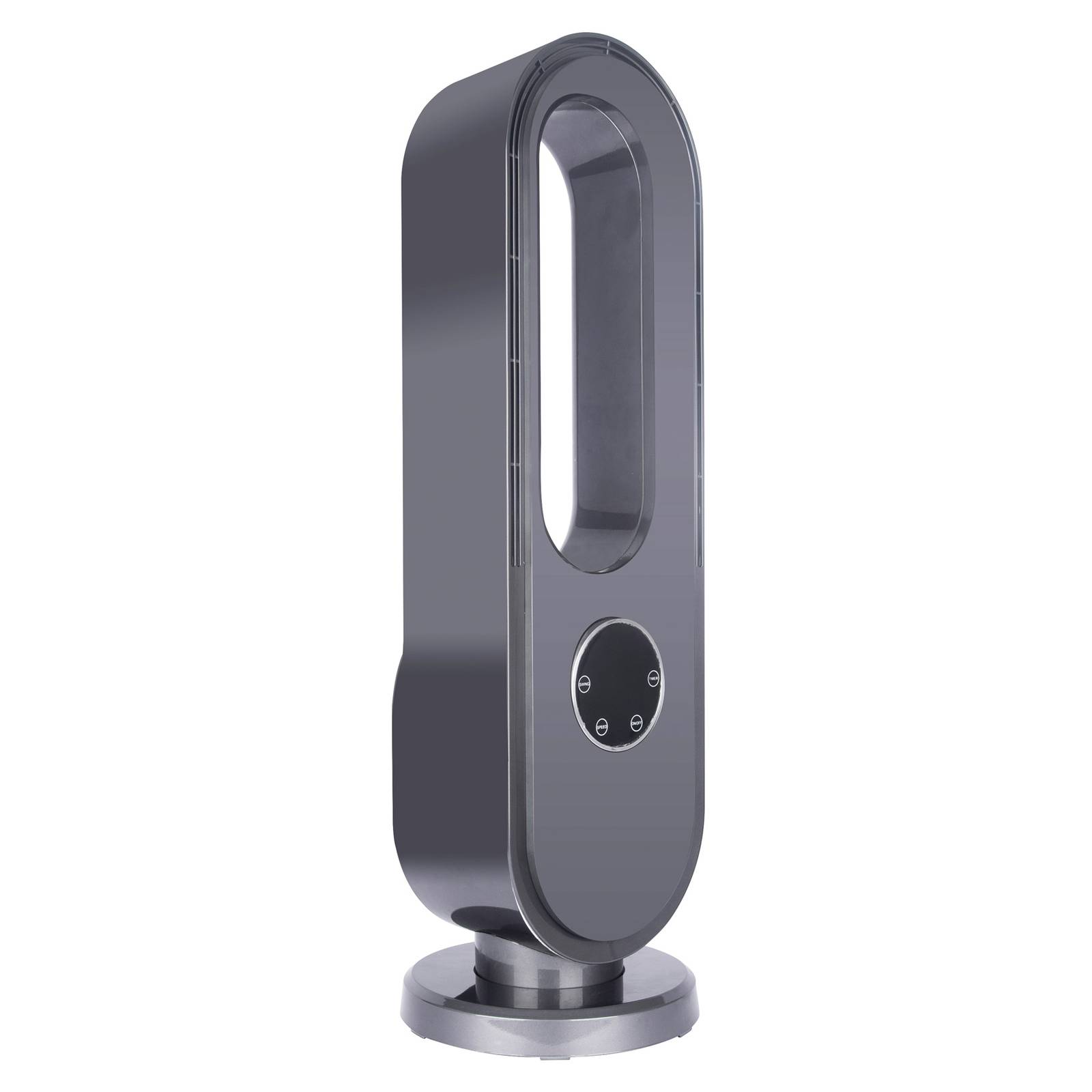 Starluna Cornelis tower fan in grey, timer, for Living / Dining Room, ABS, polypropylene, L: 24 cm, W: 24 cm, H: 75 cm